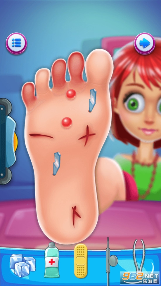 脚部护理模拟游戏v1.0 (Clinic Foot)截图1