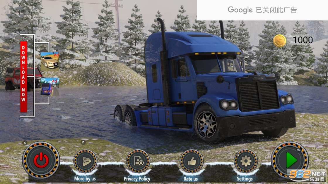 Offroad Mud Truck Snow Driving Game 2021(ԽҰѩ࿨ʻ)׿v0.1ͼ2