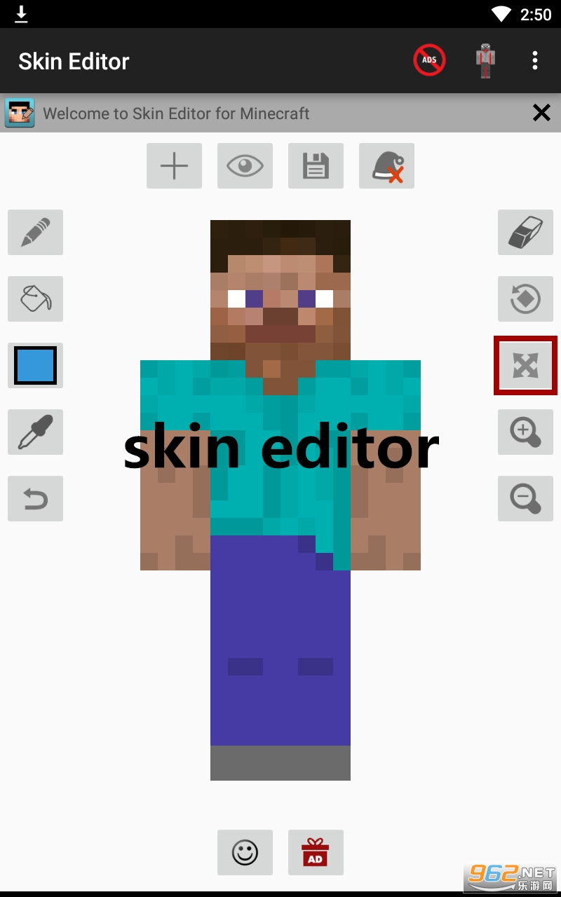 skin editor°