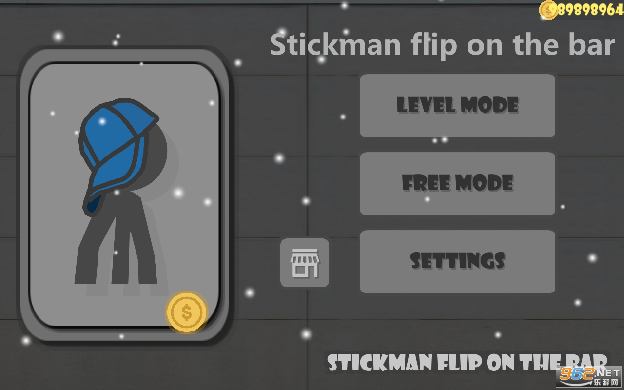 Stickman flip on the barƽ