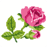 Rose Flower Pixel Art(õ廨Ϸ)