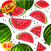 Cute Watermelon Wallpaper(ɰϱֽ:ֽ)
