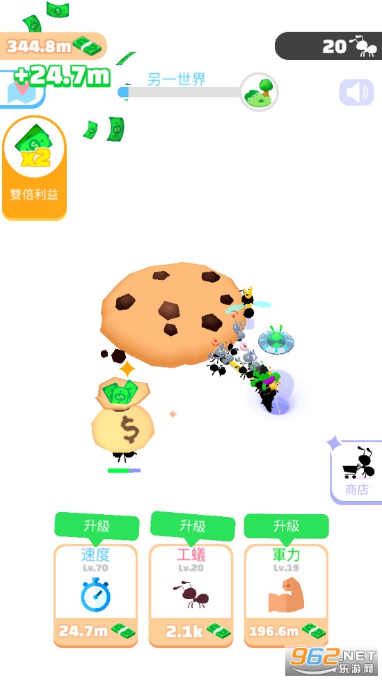 放置蚂蚁模拟器破解版手游