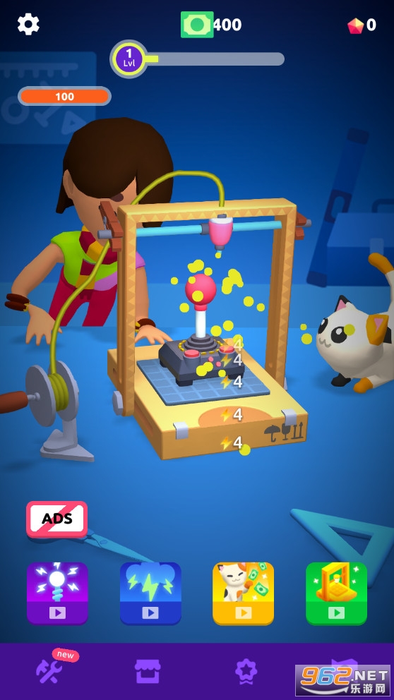 Idle Printer(Idle 3D Printer - Garage business tycoon)v1.1׿ͼ0