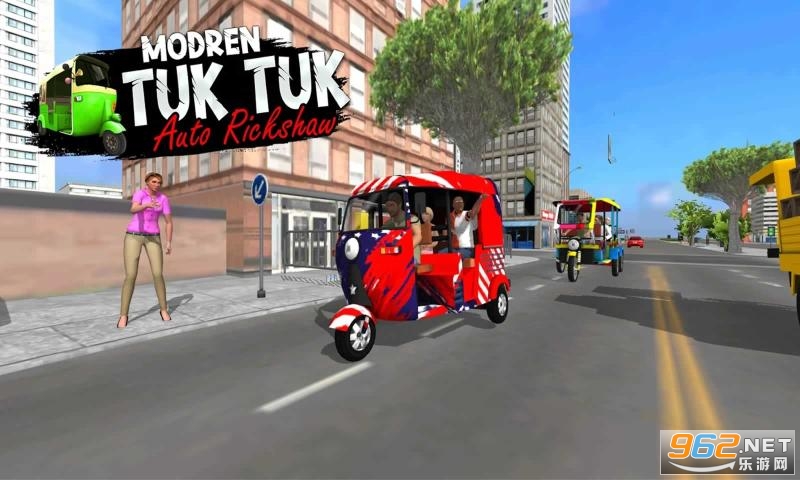 Modern Auto Rickshaw Tuk Tuk Racing 2021(ִԶֻ)v1.0.1 ׿ͼ0