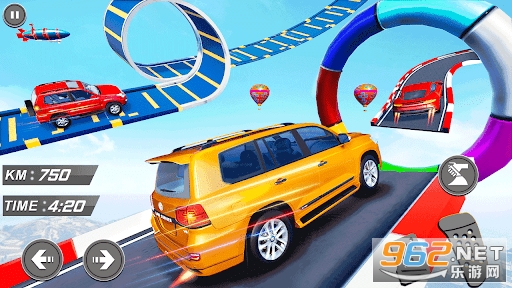 Prado Car Stunt Game 3D[