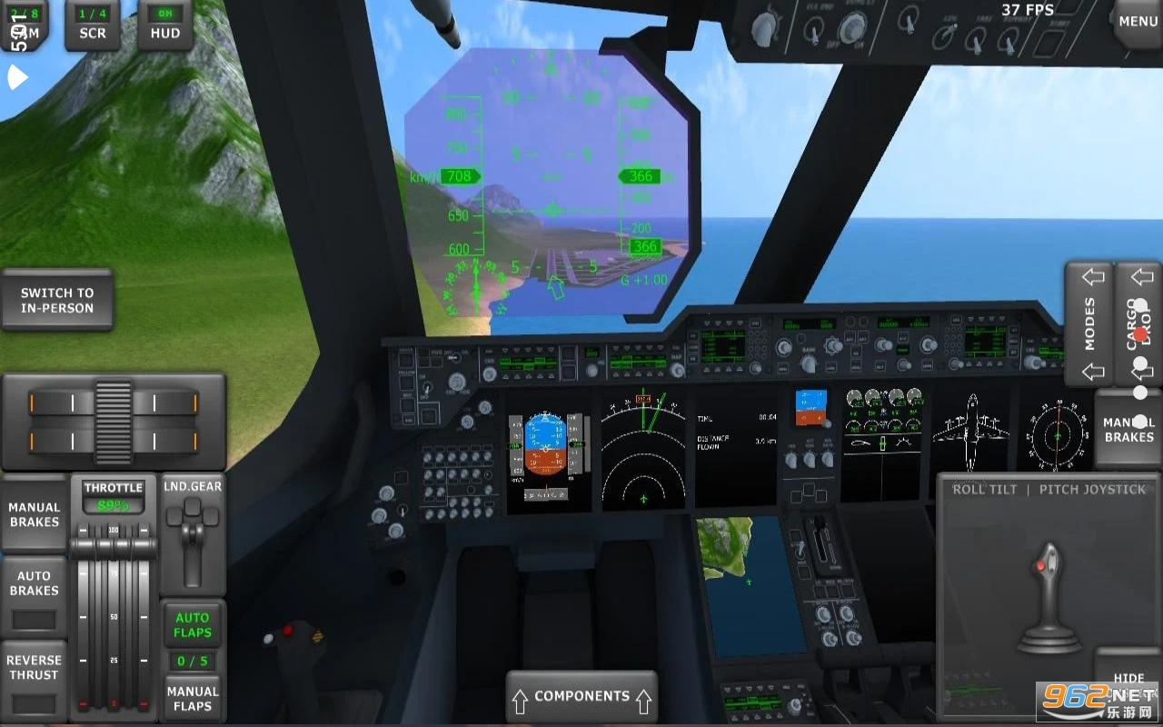 涡轮螺旋桨飞行模拟器3D无限金币版v1.27 (Turboprop Flight Simulator)截图0