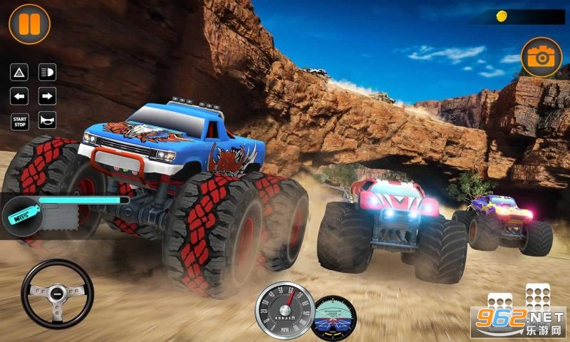 Monster Truck Death Race 2019: Car Shooting GamesϷv3.9 °ͼ1