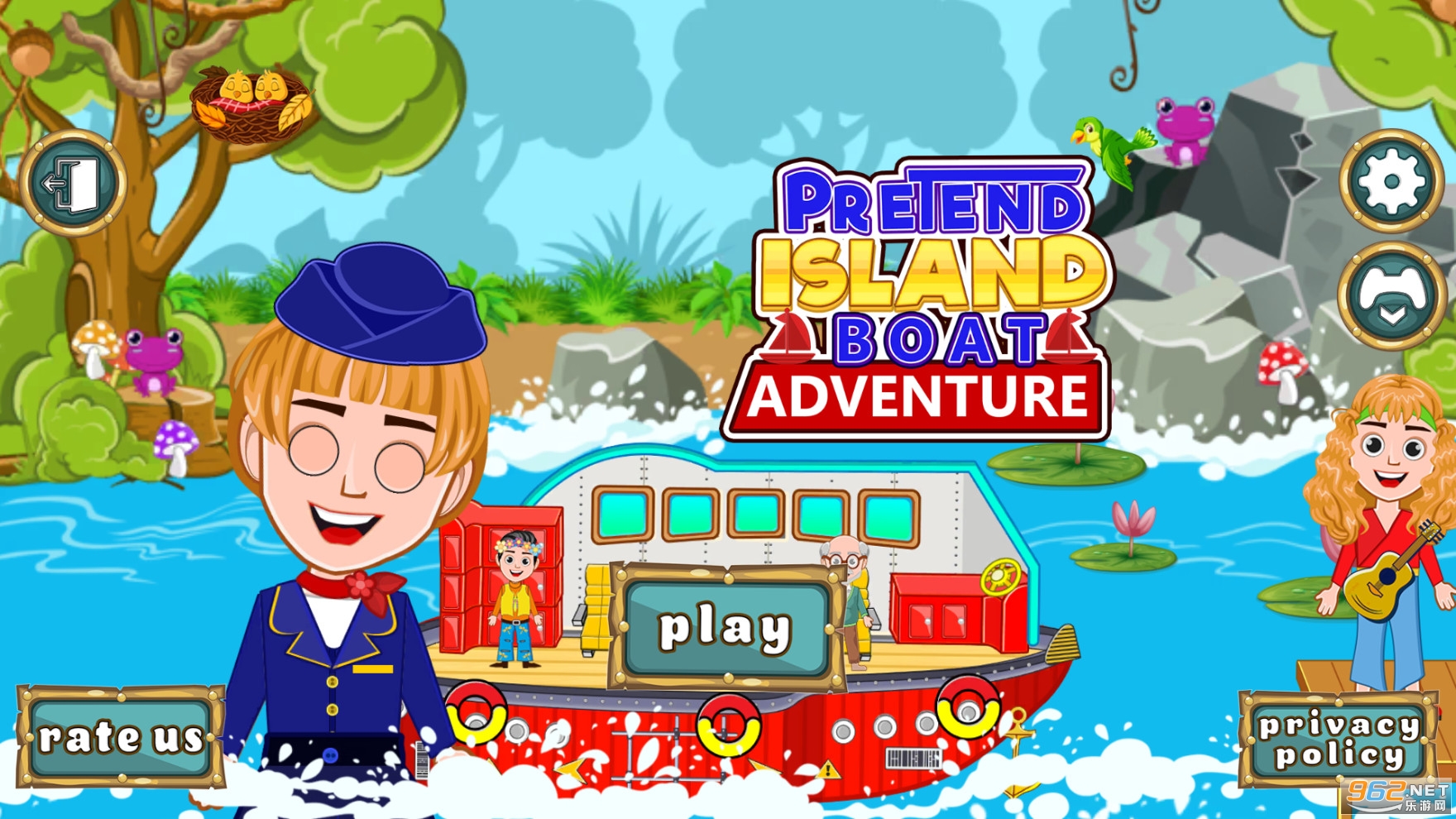 Pretend Island Boat Adventure(bu[ðU)v1.0׿؈D0