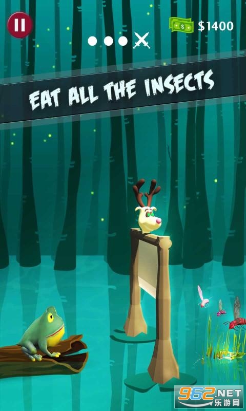 Homeless Hungry Frog - Jumping Games(c°)v2.4 Homeless Hungry Frog؈D3