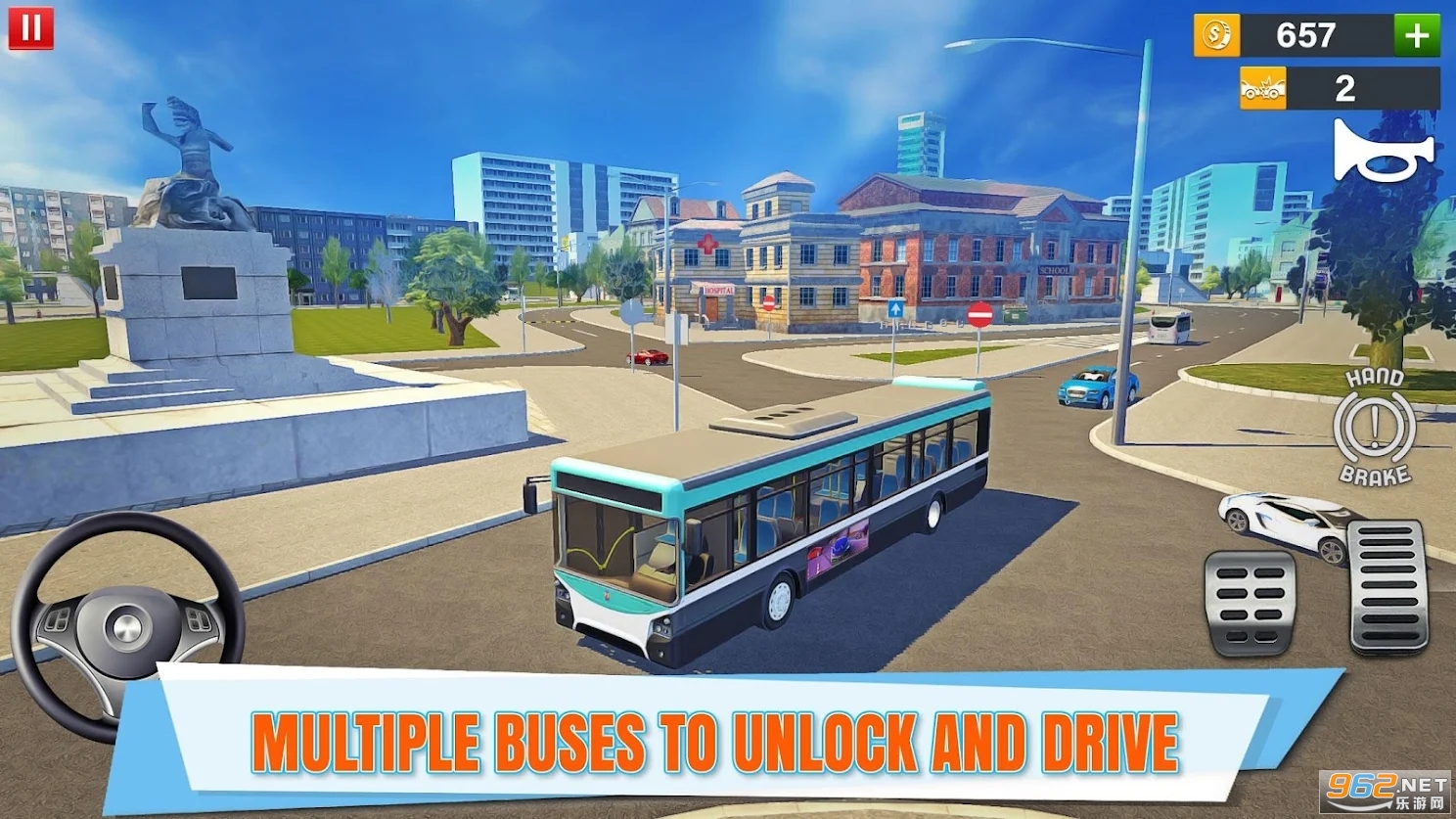 City bus 3D: Driving Simulator(нʿģ2021)v1.8 ֻͼ1