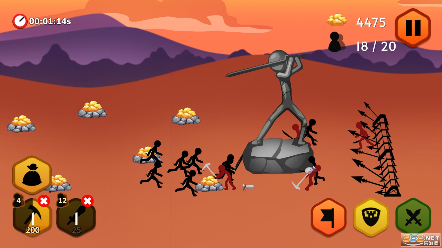 Stickman Battle 2(֮ս2۹սϷ)v1.0.1׿ͼ1