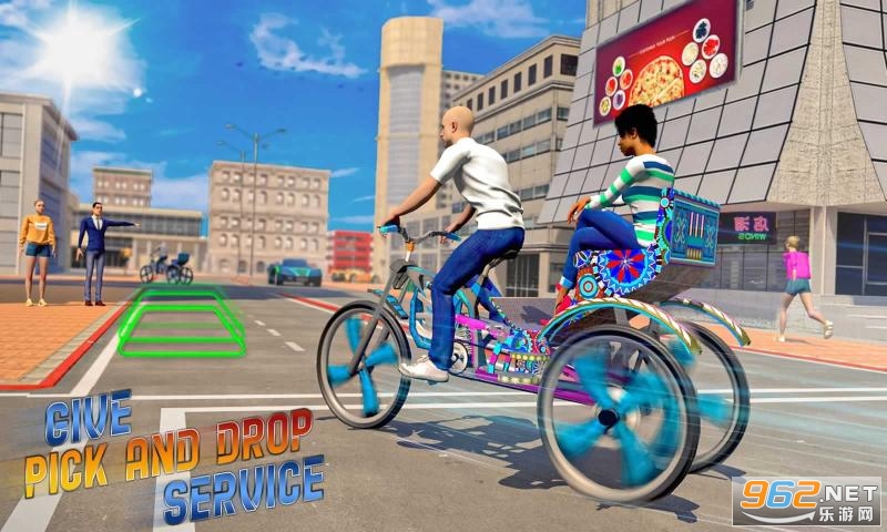 BMX Bicycle Taxi Driving City Passenger Simulator(г˿ģֻ)v1.2 ׿ͼ4