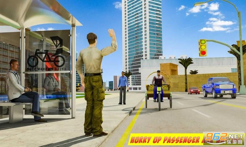 BMX Bicycle Taxi Driving City Passenger Simulator(܇˿ģM֙C)v1.2 ׿؈D3