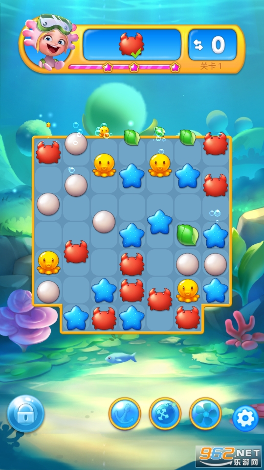 ֮֮Ϸ(Ocean Friends : Match 3 Puzzle)v33ͼ4