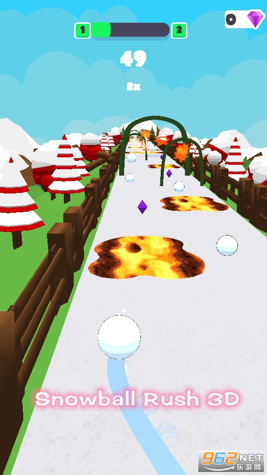 Snowball Rush 3DϷ