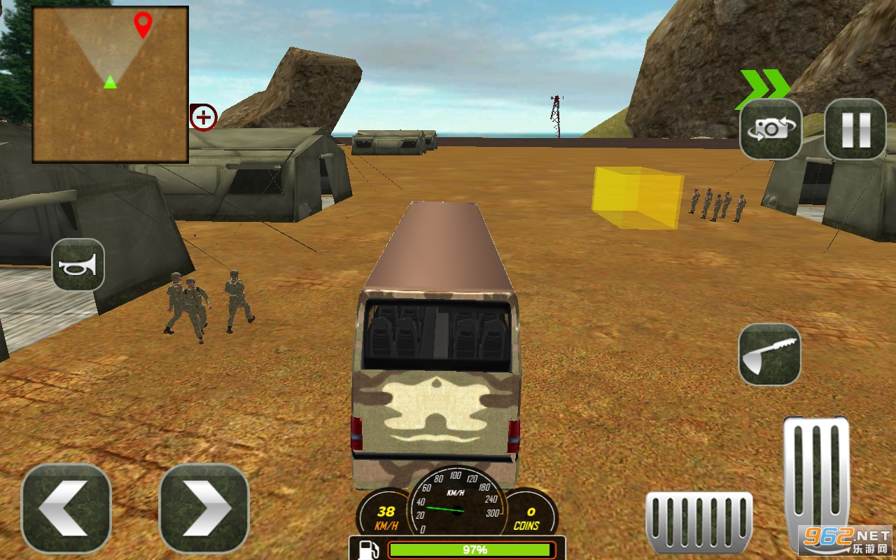 Army Bus Driving Military Coach Transporterv1.2