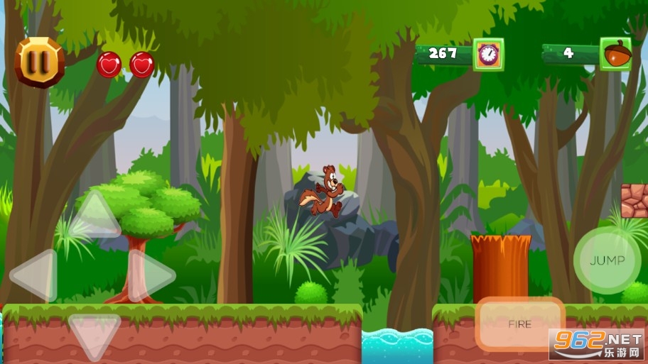 angry squireel adventure jungle(愤怒的松鼠丛林冒险游戏)v7.0 安卓版截图2