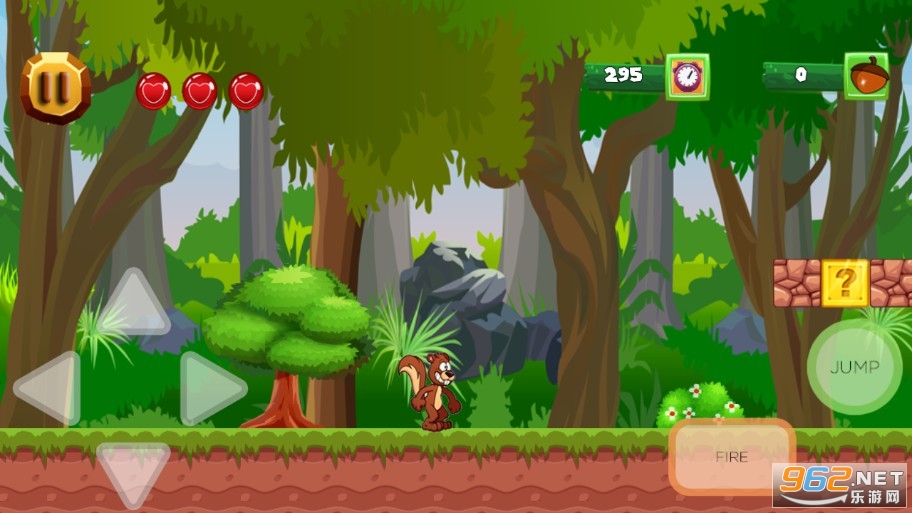 angry squireel adventure jungle(愤怒的松鼠丛林冒险游戏)v7.0 安卓版截图1
