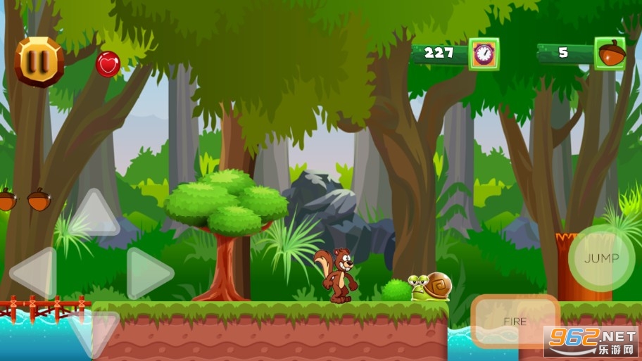 angry squireel adventure jungle(愤怒的松鼠丛林冒险游戏)v7.0 安卓版截图3