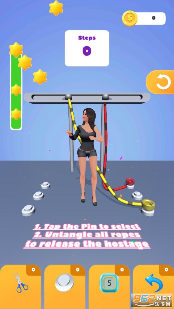 Rope Untangle Rescue(Ů׿)v0.0.3°ͼ2