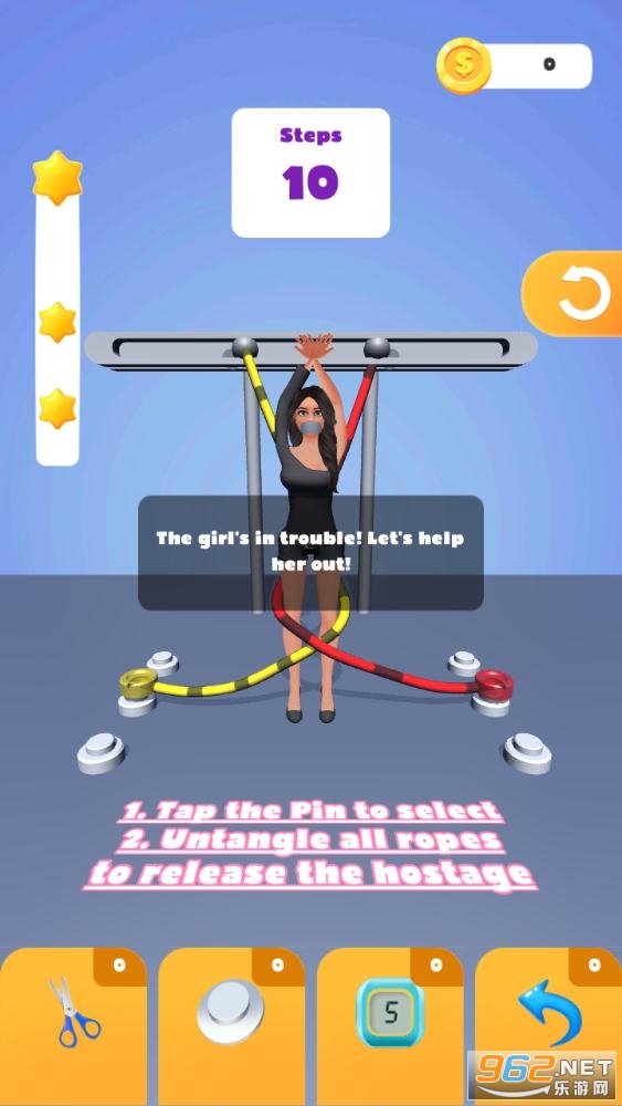 Rope Untangle Rescue(Ů׿)v0.0.3°ͼ3