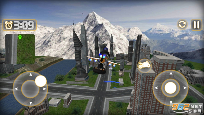 Flying Motorbike Taxi Driving Simulator Game 2021(ĦгʻģϷ)v1.0.2 (Flying Motorbike Driving Simulator)ͼ4