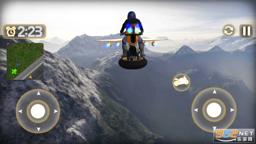 Flying Motorbike Taxi Driving Simulator Game 2021(ĦгʻģϷ)v1.0.2 (Flying Motorbike Driving Simulator)ͼ5