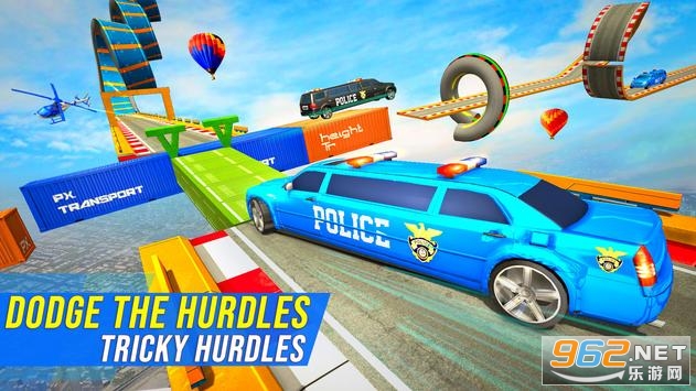 US Police Limo Ramp Car Stunts: Police Car Games(γµؼϷ)v10.2 ׿ͼ1