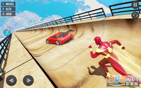 Mega Ramp Car Stunt Driving Games - Car Games(Superhero Car GamesӢϷ)v1.0.27 ׿ͼ1