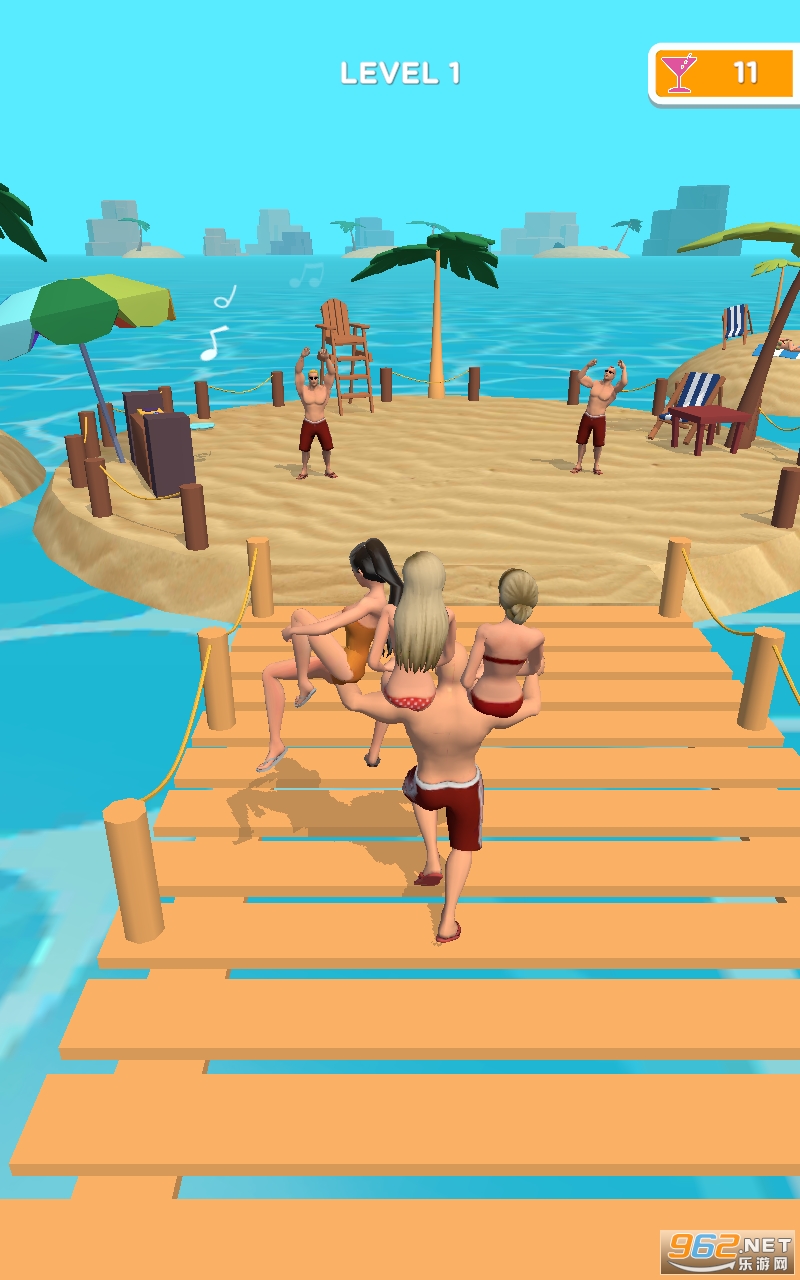 Beach Party Run(̲ɶܿϷ)v1.0 ٷͼ3