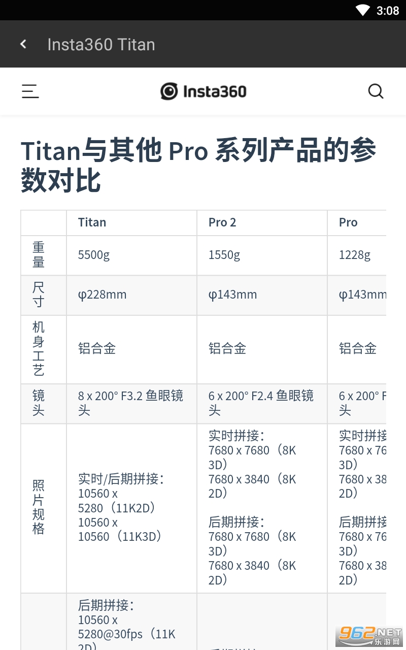 Insta360 Titan appv1.0.1 °ͼ3