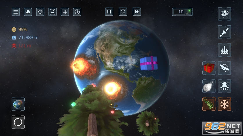 星球毁灭模拟器2022最新版(Solar Smash)