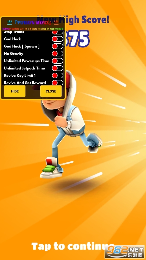 ܿȫƤѩذײ˵(Subway Surf)