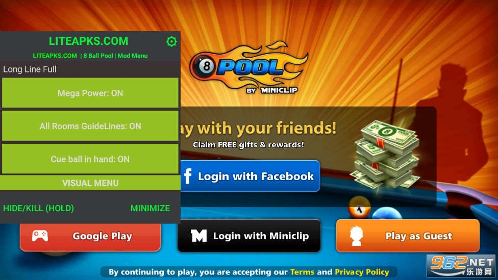 8 Ball Pool MOD APK v5.11.1 (Menu, Long Lines)