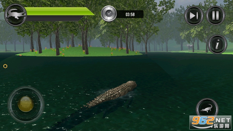 Angry Crocodile Wild Attack 3DŭҰϷv1.0.1ֻͼ1