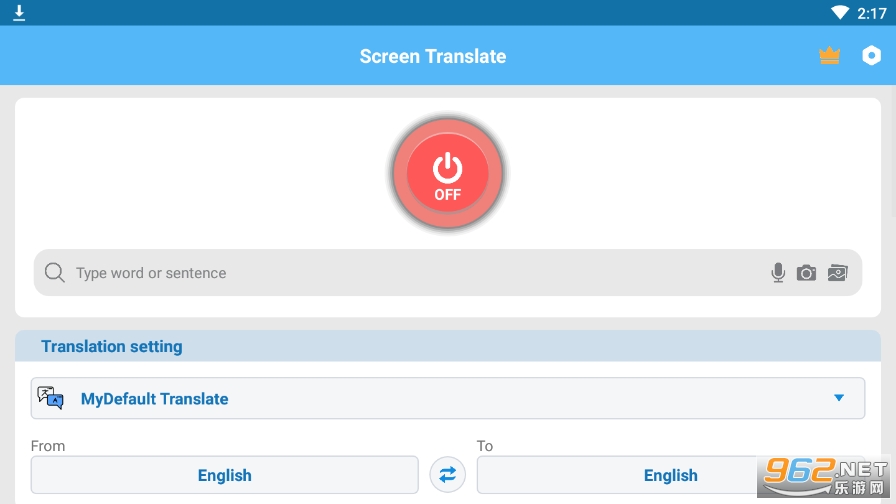 Translate On Screenƽ