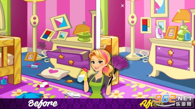 ű޴ɨϷ(Barbie House Cleaning Game)v1.0.1 ׿ͼ1