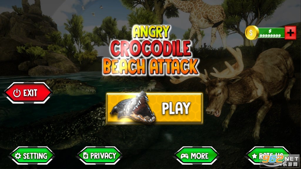 ŭɳ̲Ϯ(Angry Crocodile Beach Attack)v1.1.2 ޽ҽͼ0