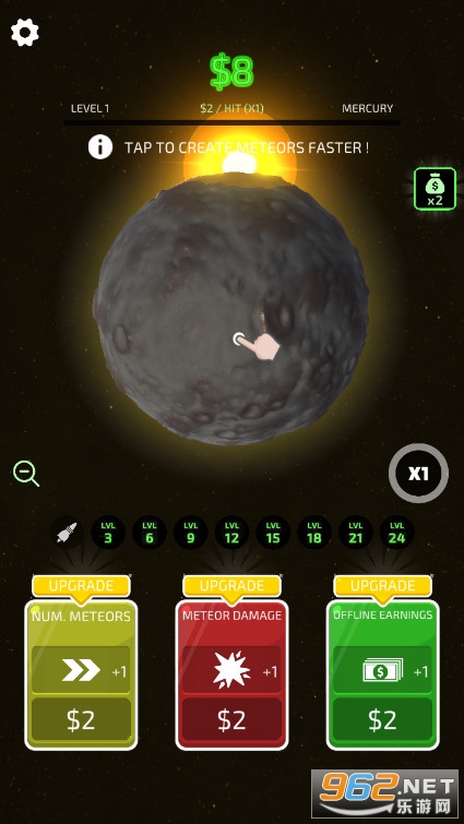 Idle Planet Destroyer׿v1.1 °ͼ1