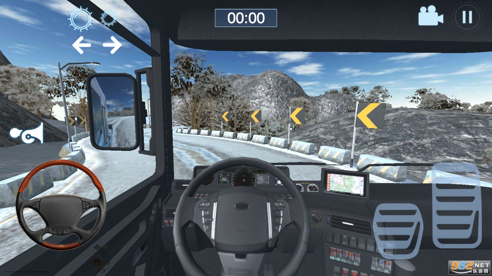 ѩŷ޿ʻģTruck Simulator Snow Mountainv1.0׿ͼ1
