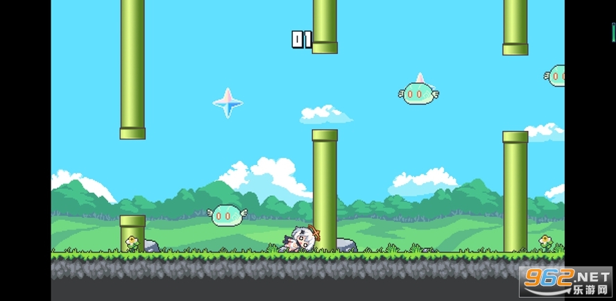 派蒙版flappy bird小游戏 v1.0 安卓版