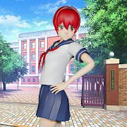 Ů̓MWУHigh school anime girl 3D Life