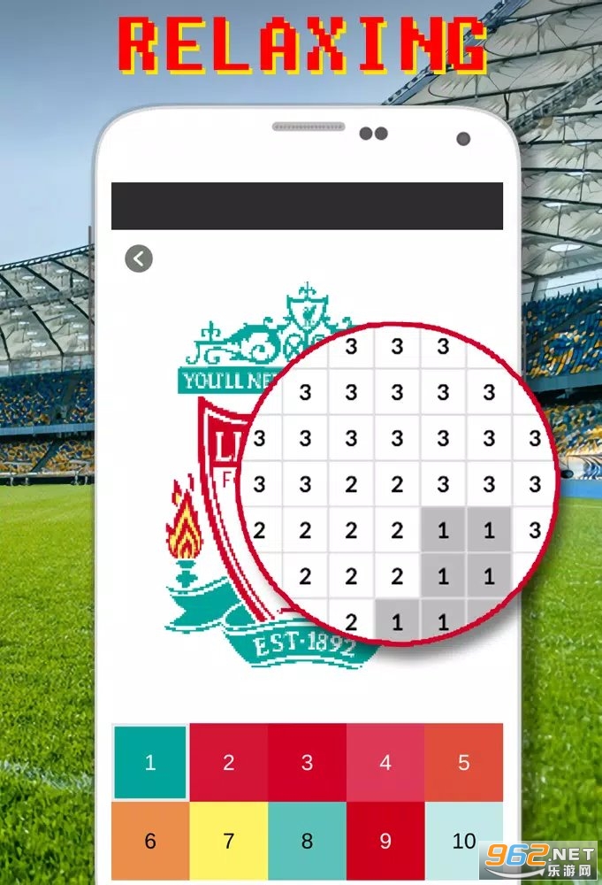 Football Logo Coloring By Number:Pixel Art°v20.0 ׿؈D2