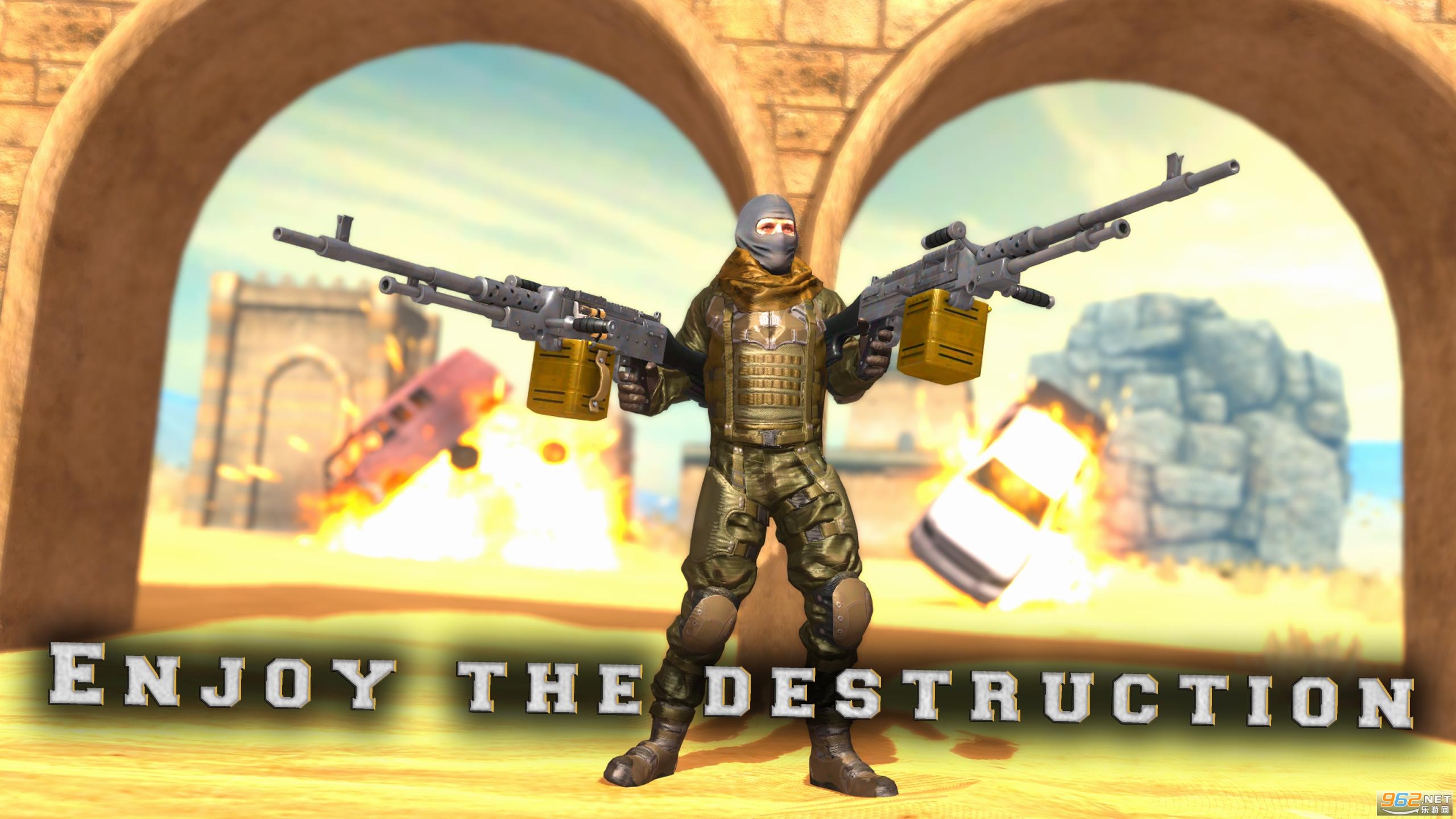 ɳĮǹ(Desert Gunner Machine Gun Game)Ϸv2.0.5 ׿ͼ0