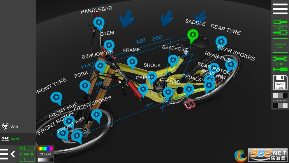 Ϸ:Bike 3D Configuratorɽسģ