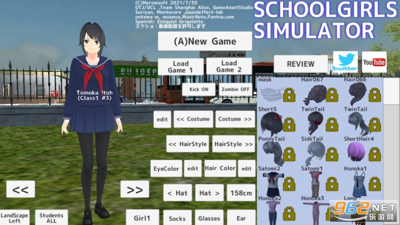 У԰Ůģ(SchoolGirls Simulator)2022v1.0ͼ3