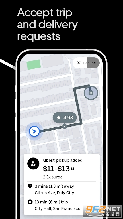 Uber Driver app汾4.451.10005ͼ1