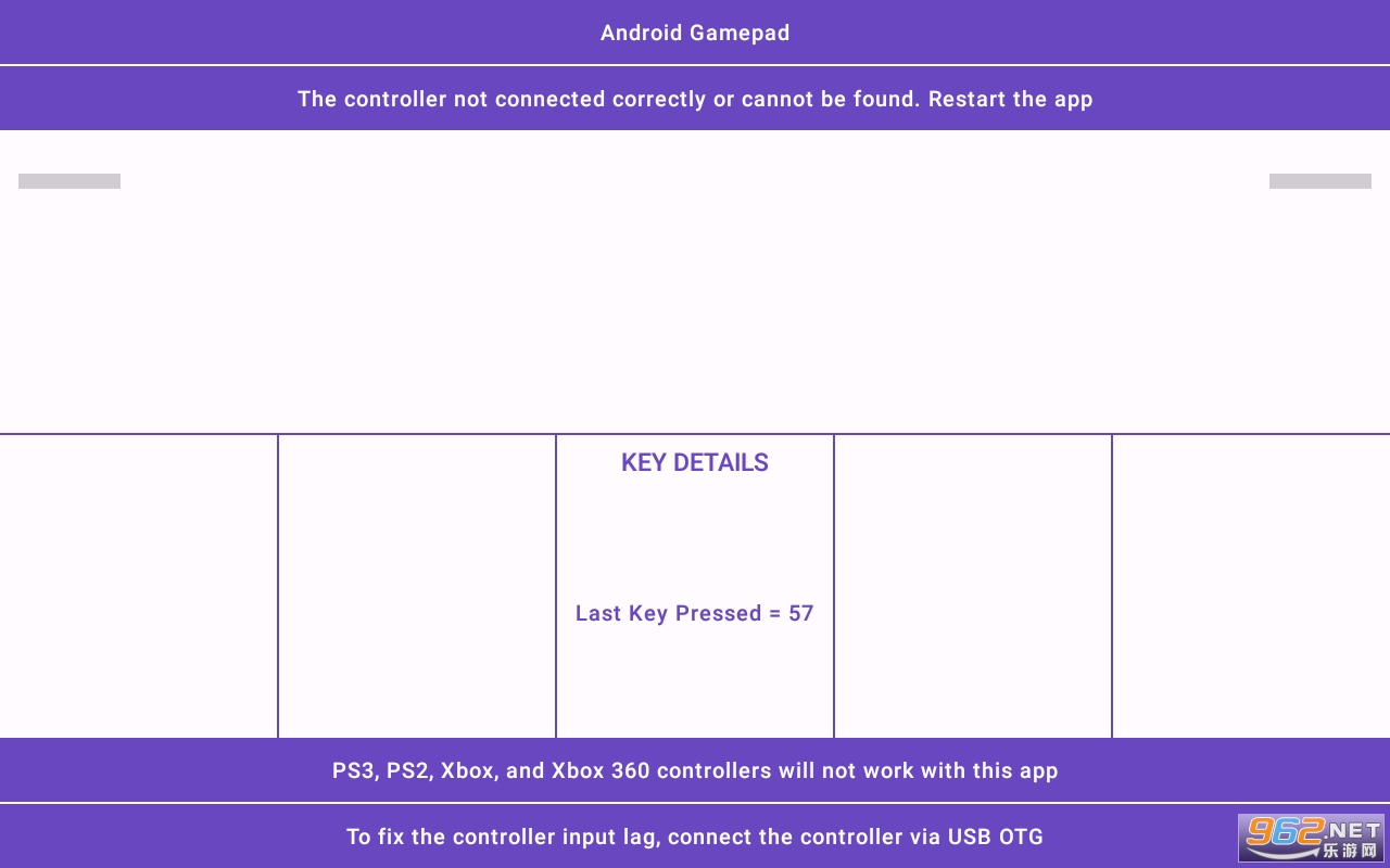 Gamepad Tester app° v7.5.0؈D3