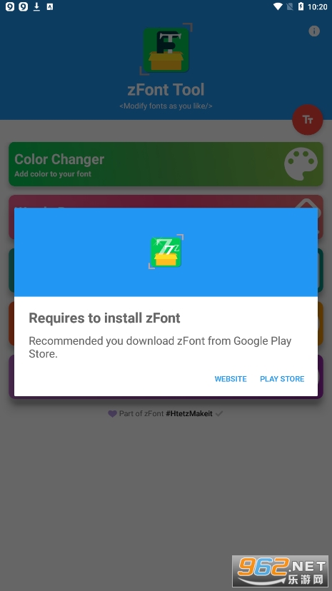 zFont tool appv1.2.3 °ͼ1
